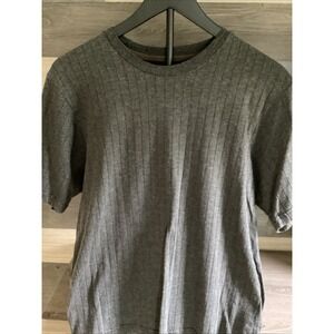 Tasso Elba MENS Grey Casual Shirt Size Small Preowned